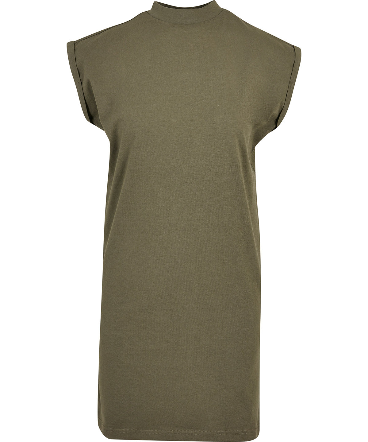 Vestido camiseta de manga caída orgánico — Mujer