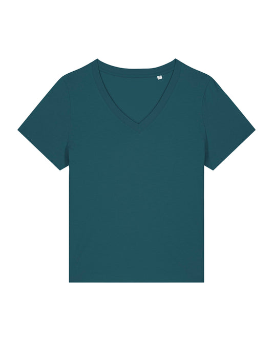 Organic Colours V-Neck T-Shirt for Women