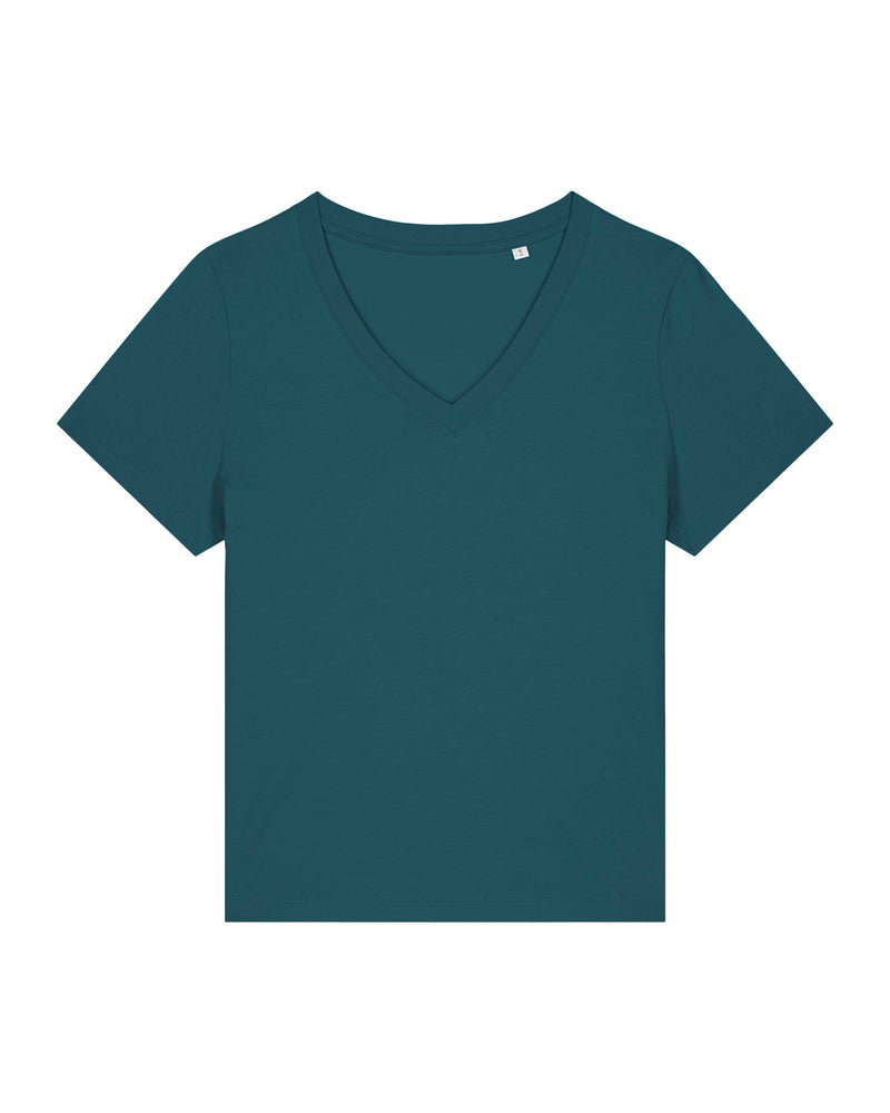 Organic Colours V-Neck T-Shirt for Women