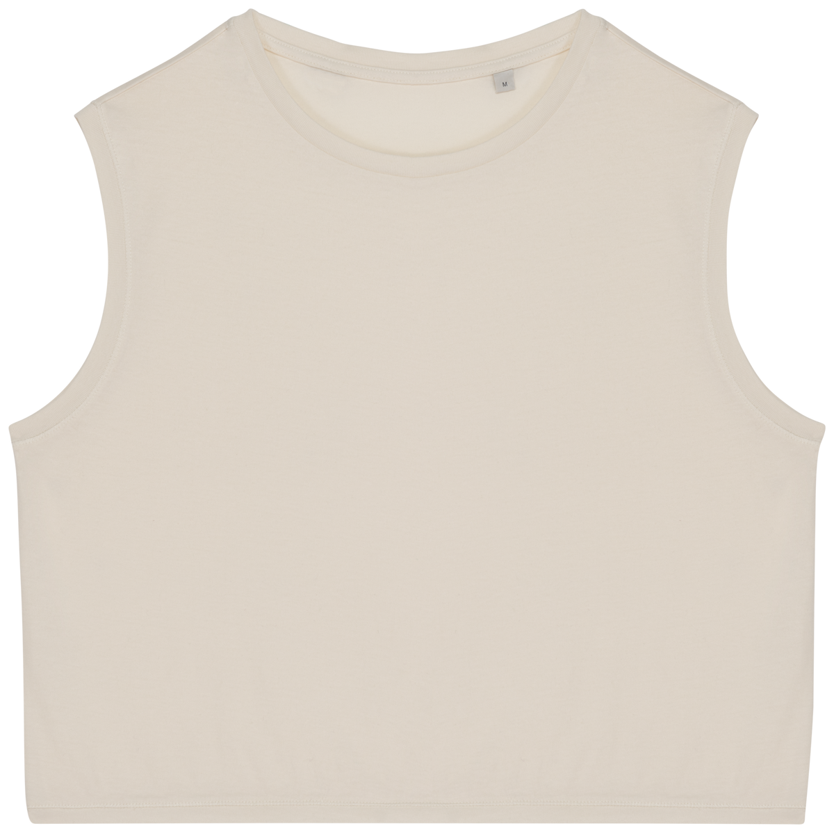 Earth Wardrobe Organic Cotton Faded Cropped Tank Top: Womens