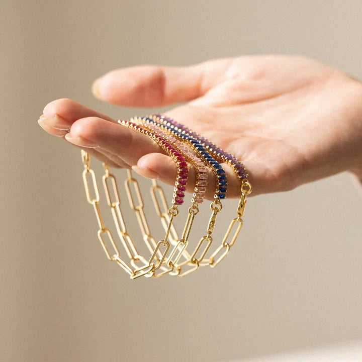 Savaé Design Birthstone Tennis Bracelet