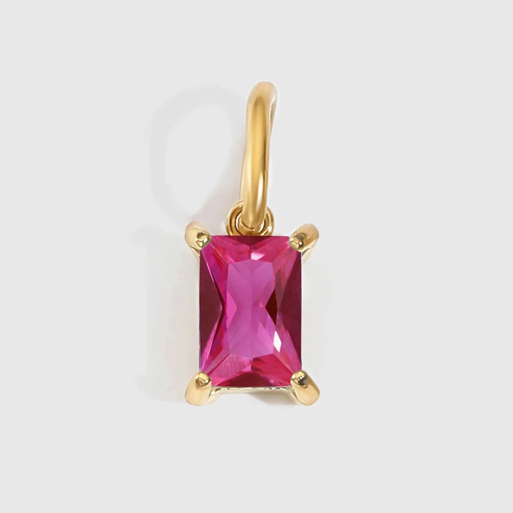 Savaé Design 14K Gold Rectangle Charms