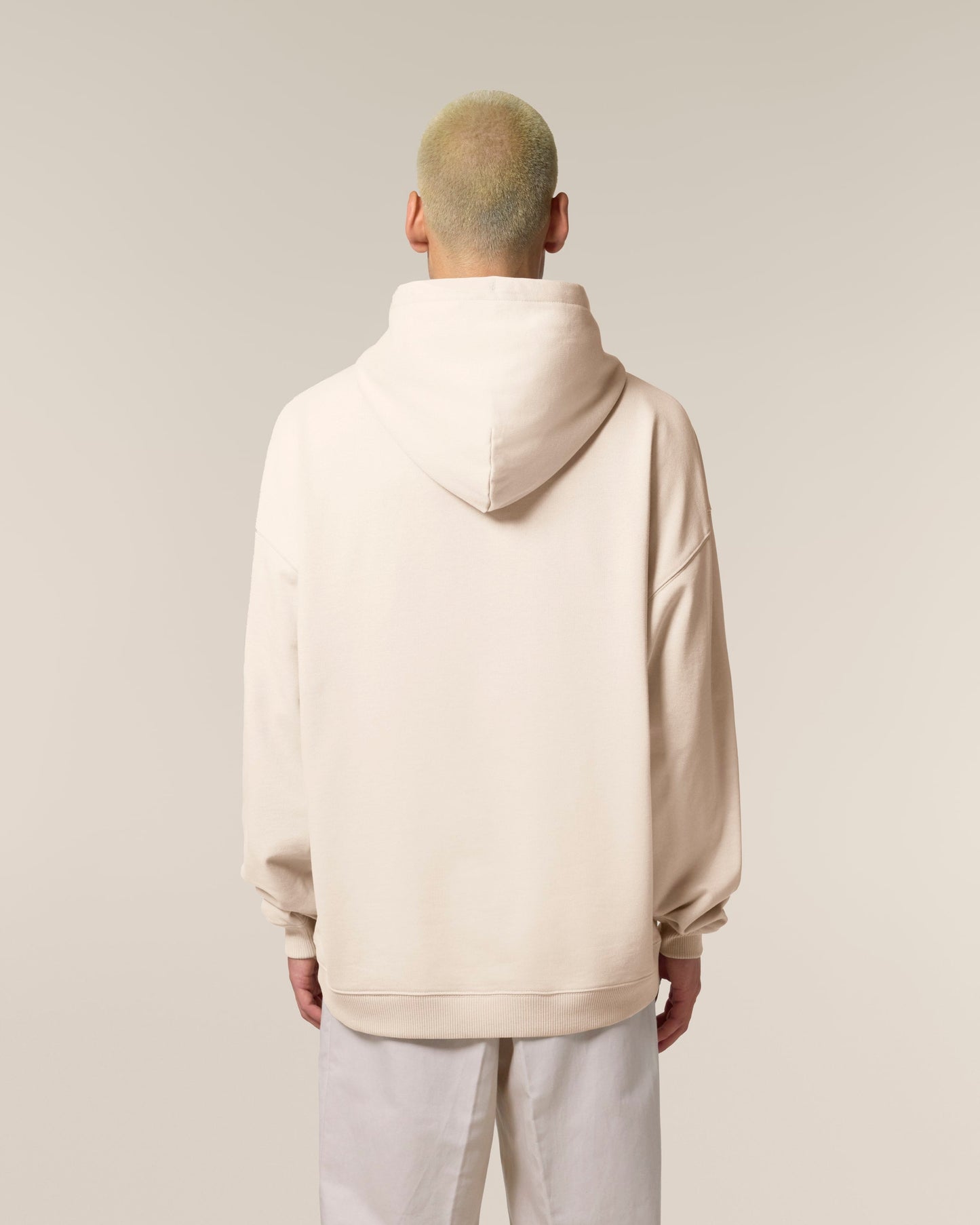 Sudadera con capucha orgánica, holgada y extragrande — Unisex