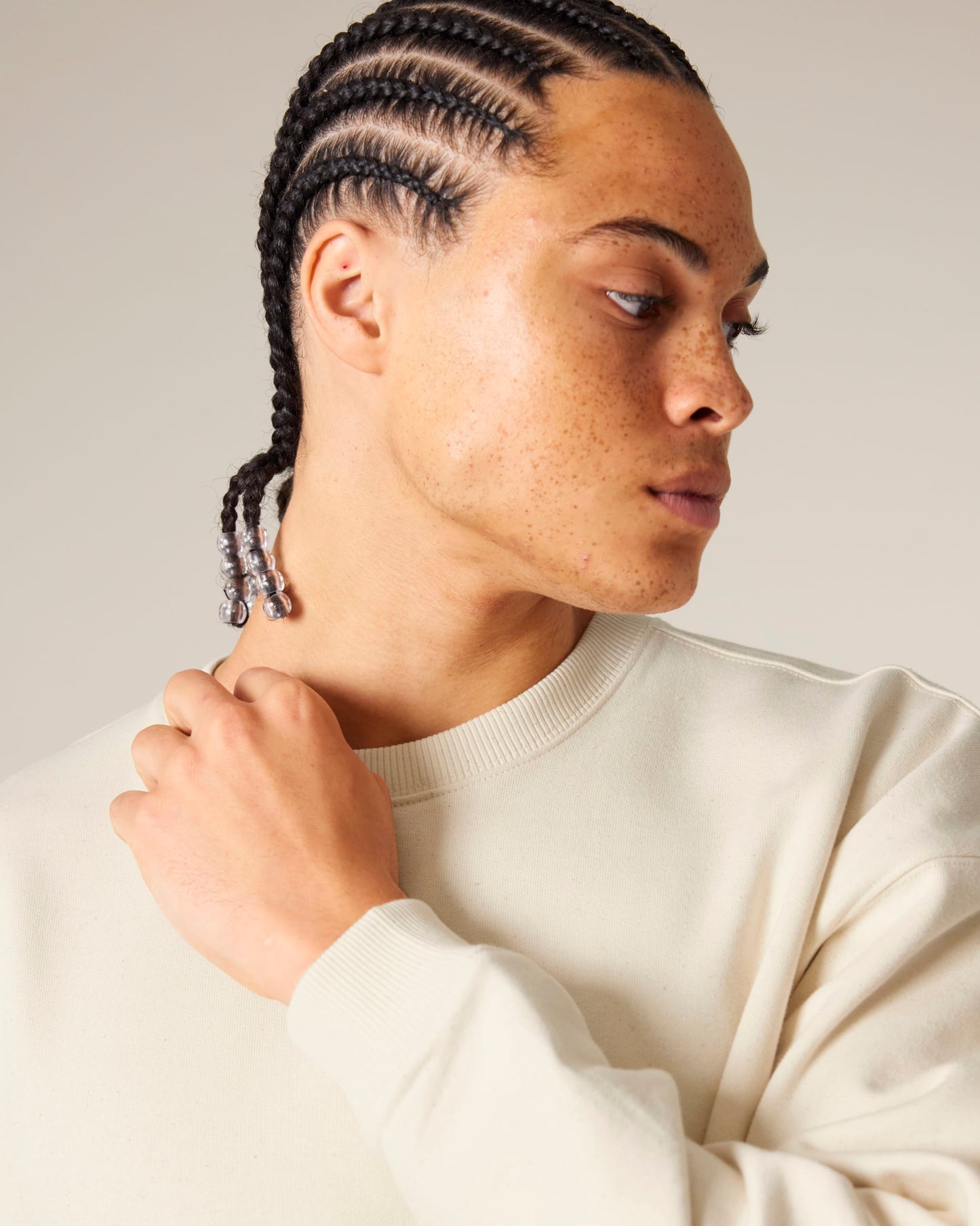 Sudadera oversized gruesa orgánica — Unisex