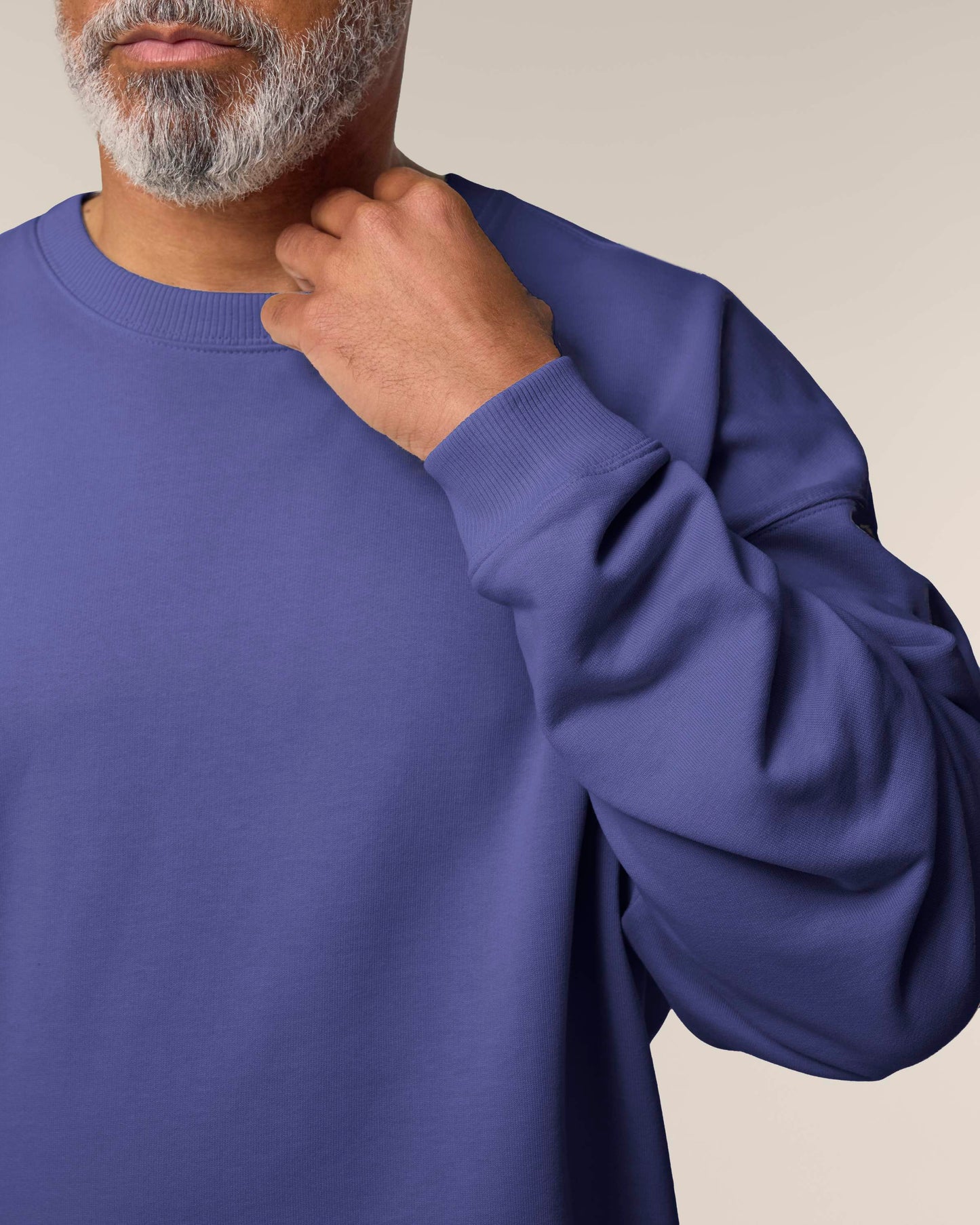 Sudadera oversized gruesa orgánica — Unisex