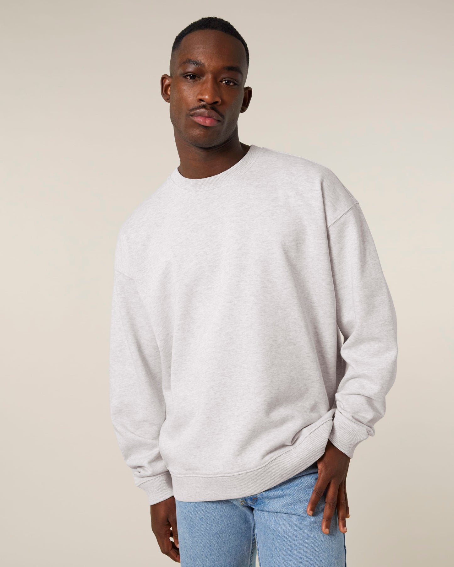 Sudadera oversized gruesa orgánica — Unisex