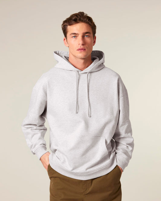 Sudadera con capucha orgánica, holgada y extragrande — Unisex