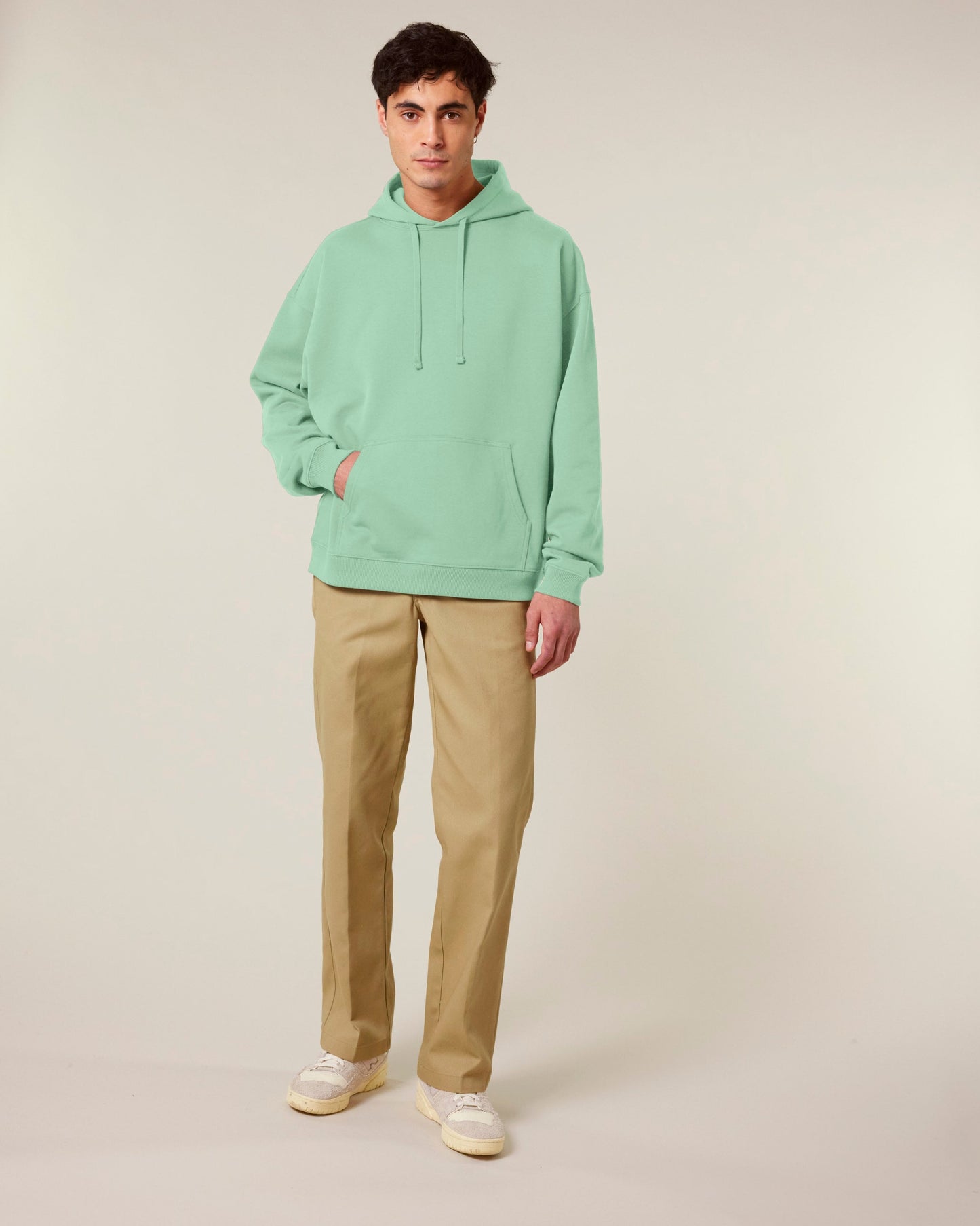 Sudadera con capucha orgánica, holgada y extragrande — Unisex