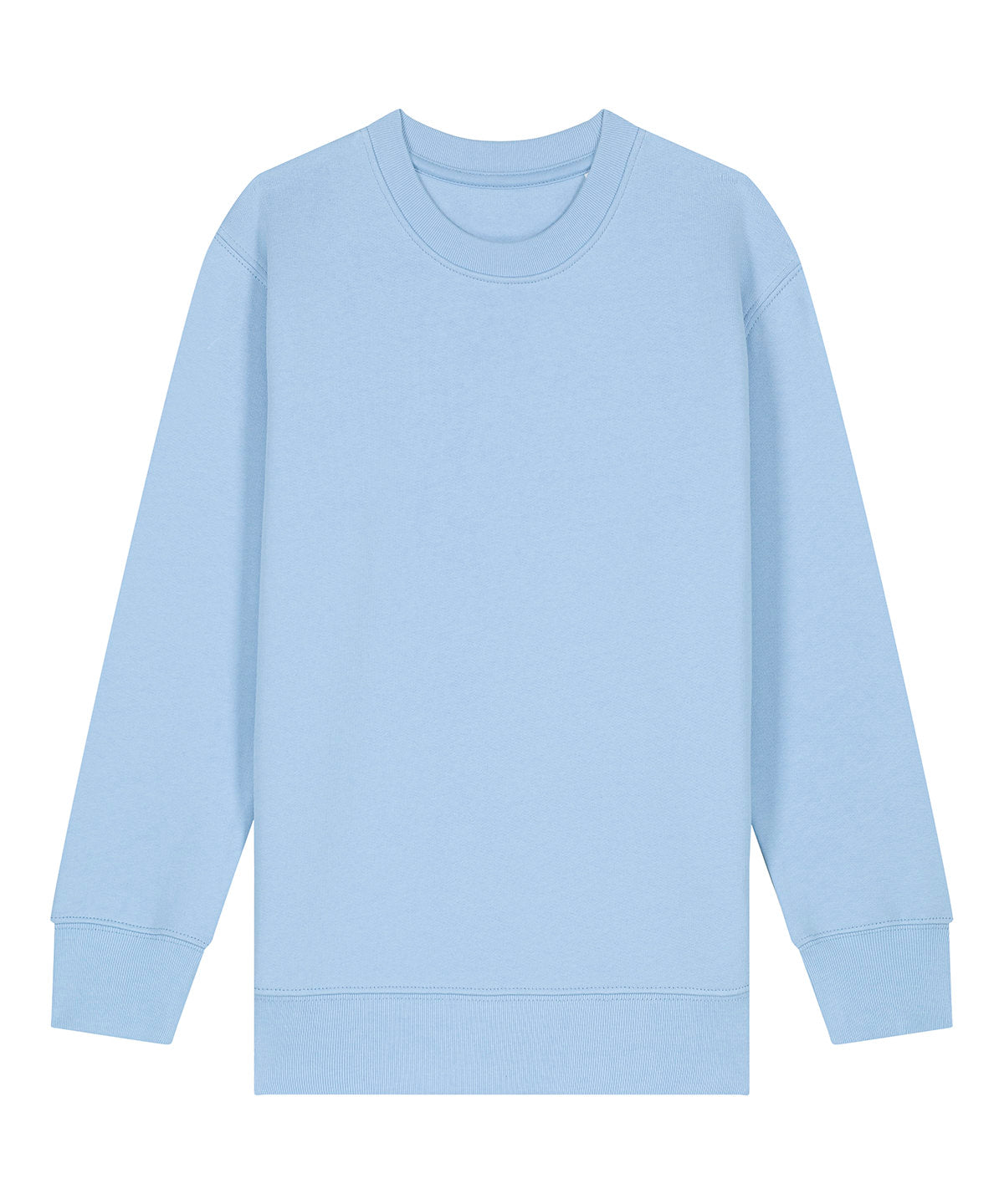 Sudadera orgánica con cuello redondo para niños