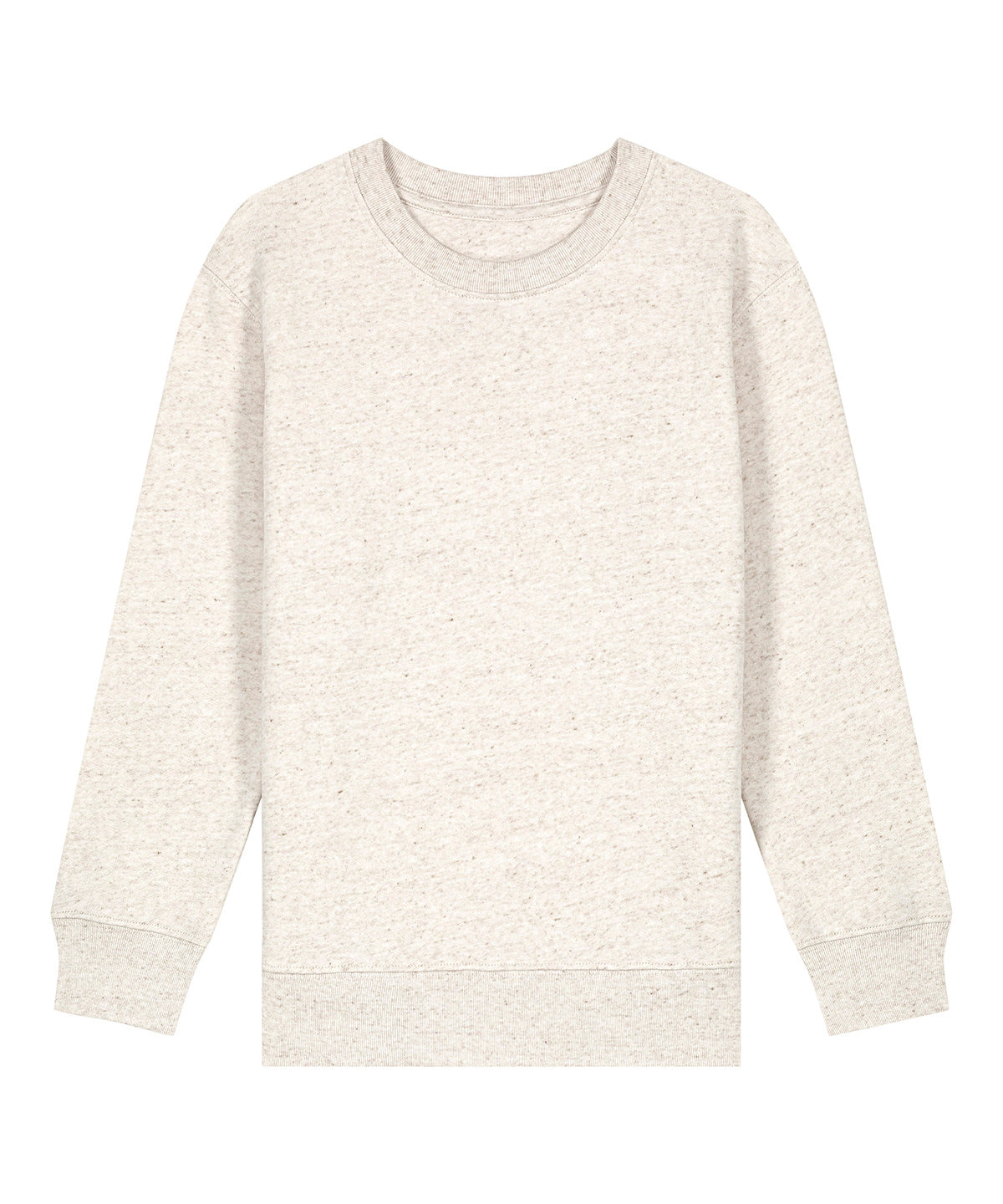 Sudadera orgánica con cuello redondo para niños