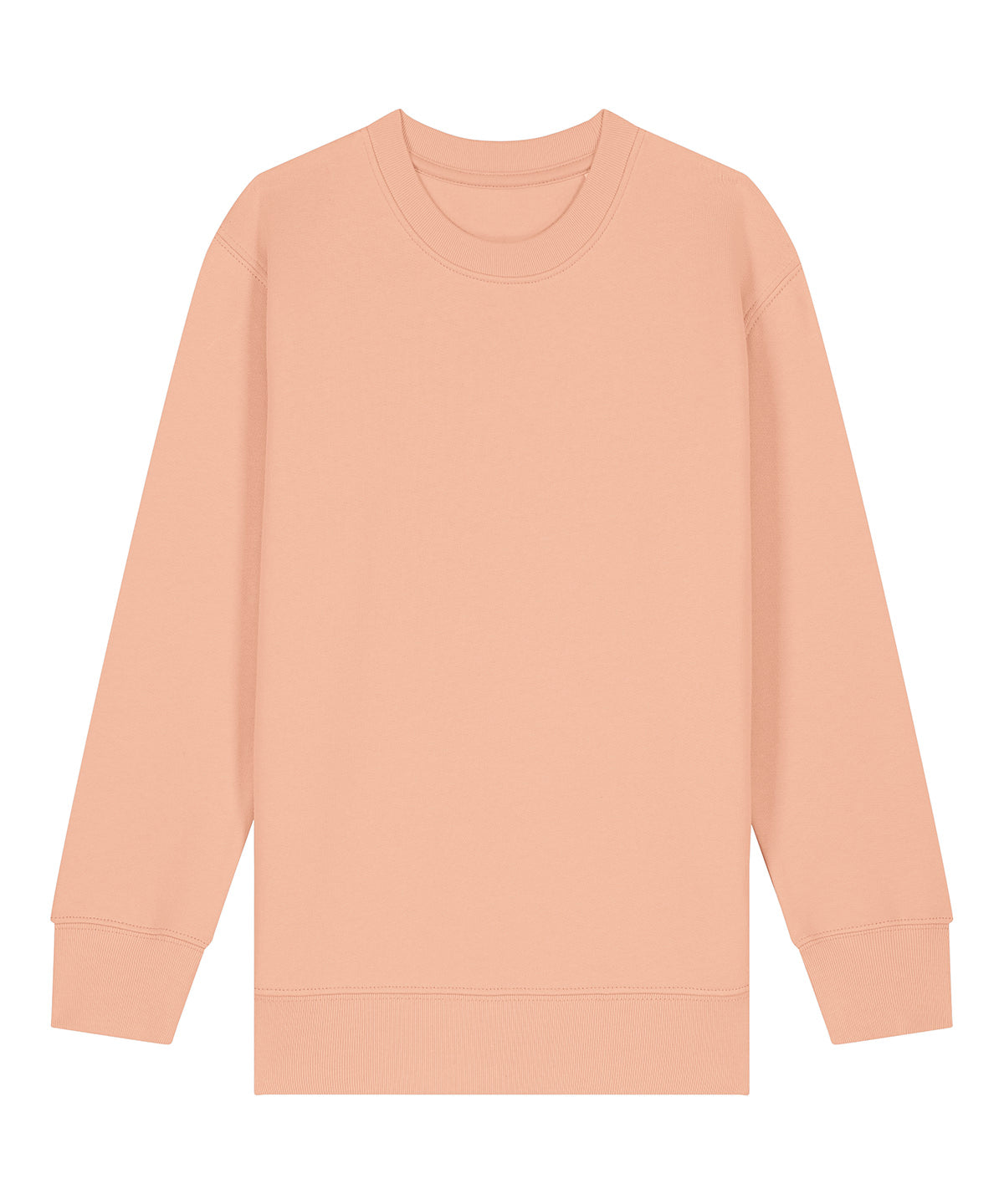 Sudadera orgánica con cuello redondo para niños