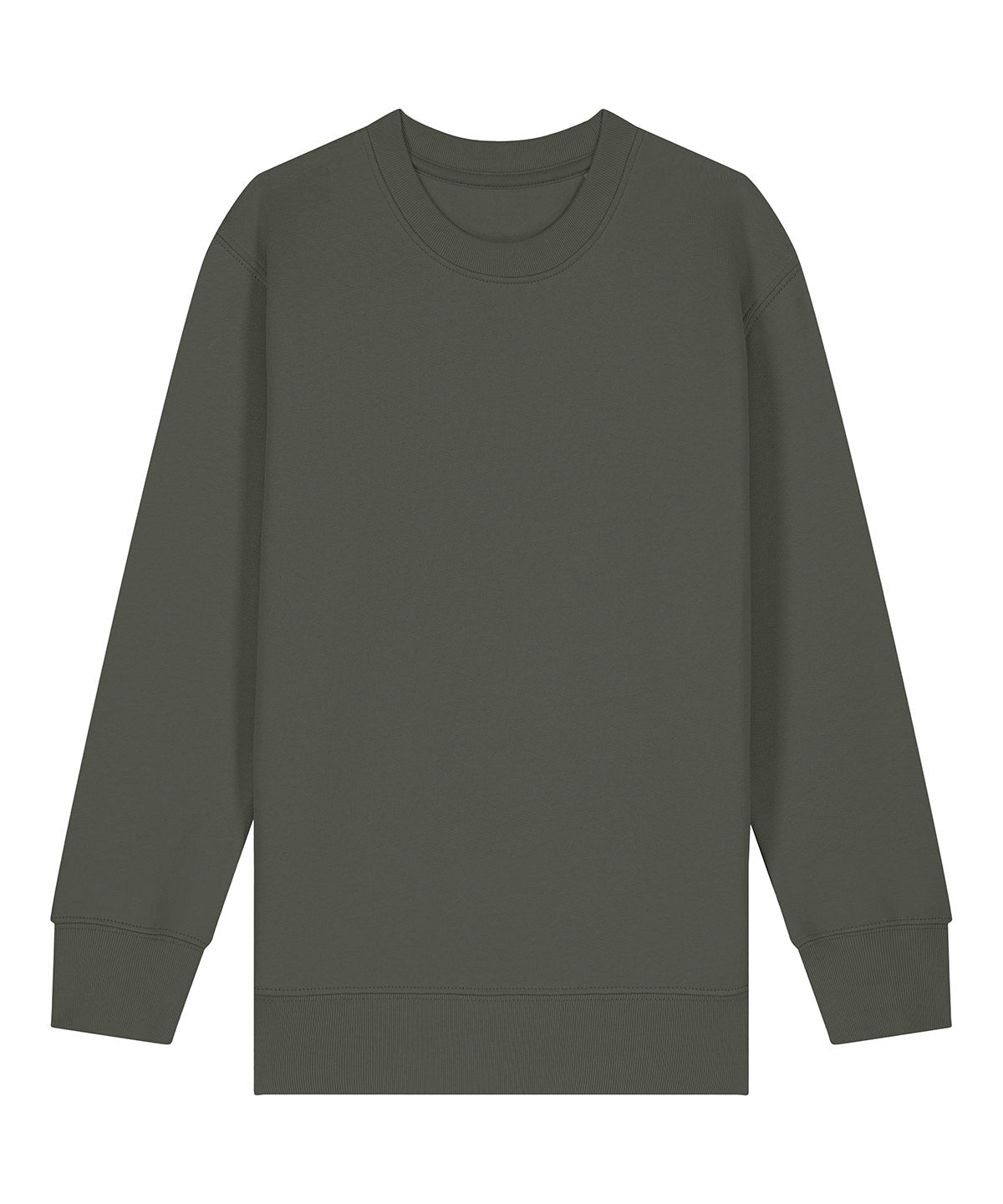Sudadera orgánica con cuello redondo para niños
