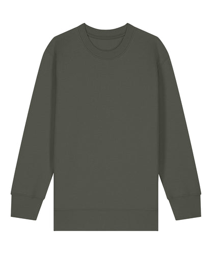 Sudadera orgánica con cuello redondo para niños