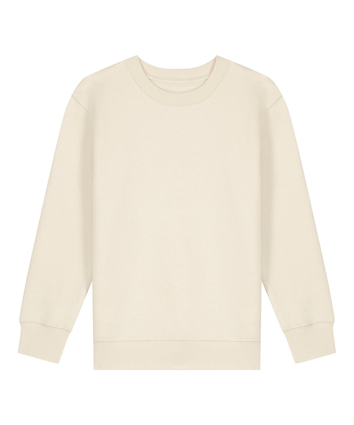 Sudadera orgánica con cuello redondo para niños