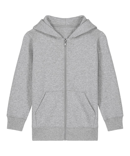 Sudadera con capucha y cremallera para niños Organic Colours