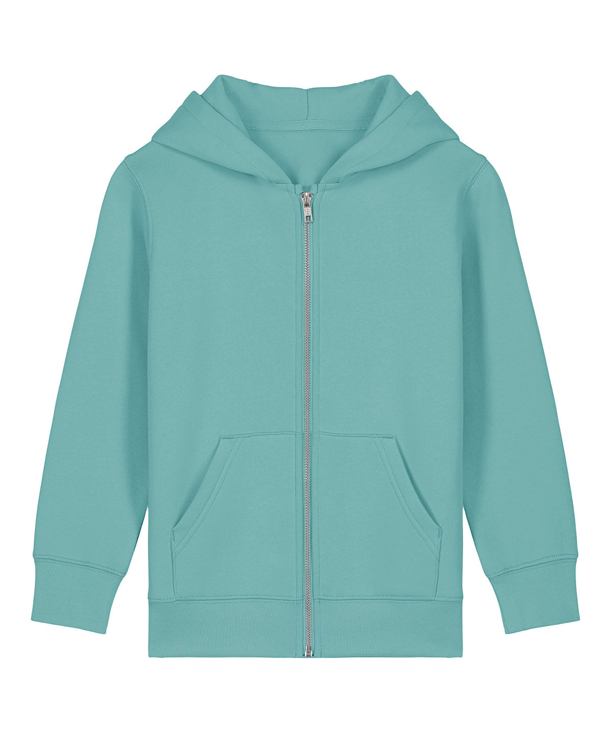 Sudadera con capucha y cremallera para niños Organic Colours