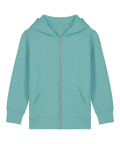 Sudadera con capucha y cremallera para niños Organic Colours