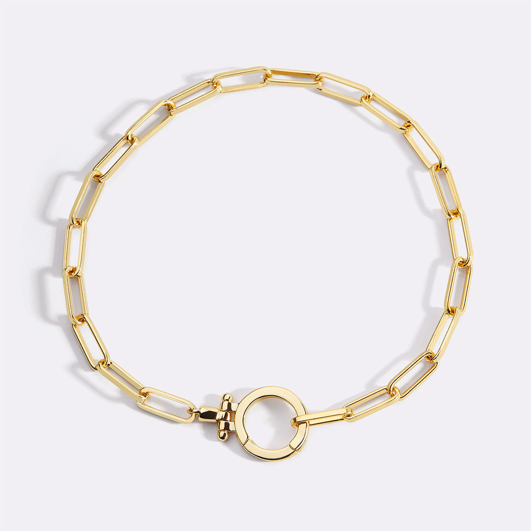 Savaé Design Paperclip Chain Bracelet