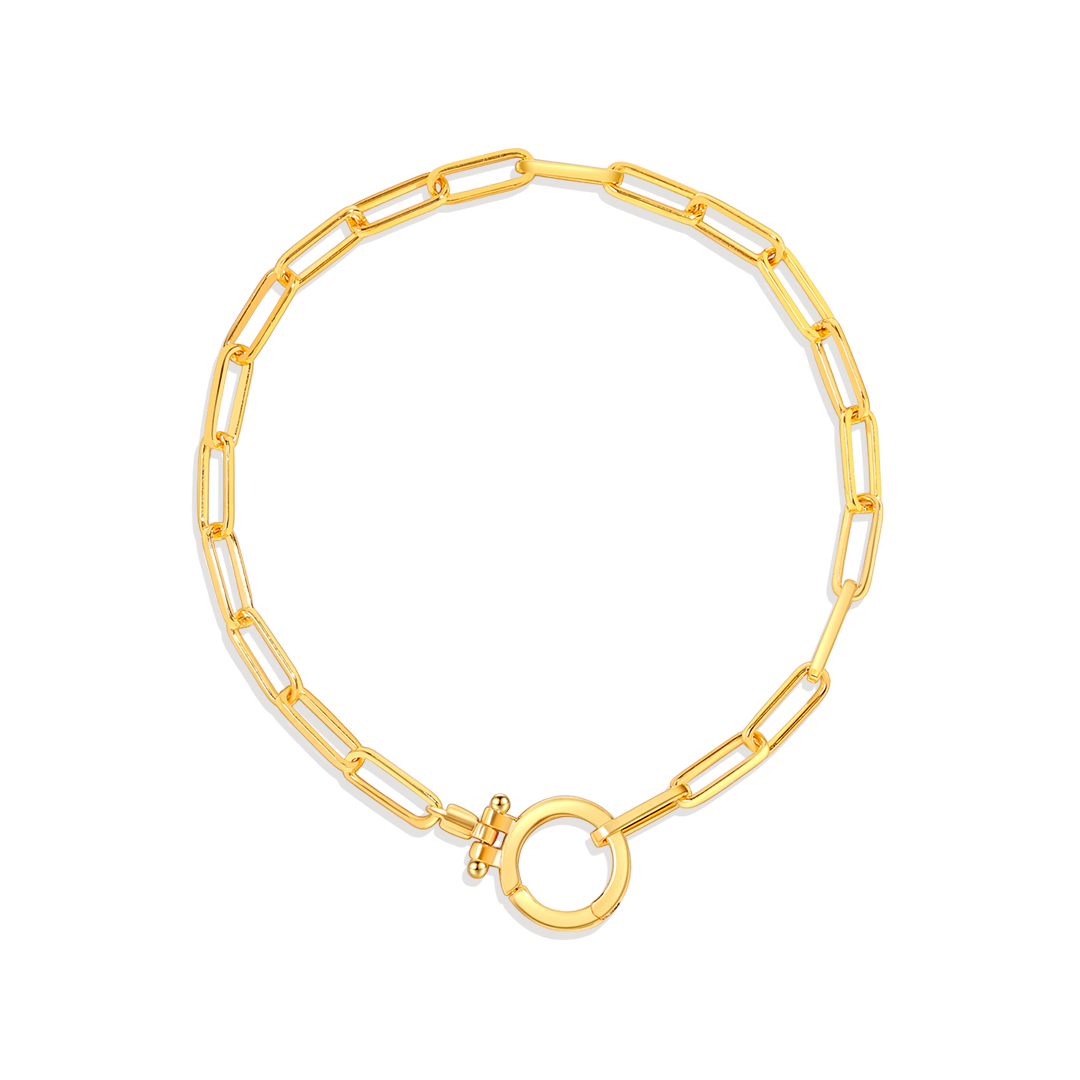 Savaé Design Paperclip Chain Bracelet