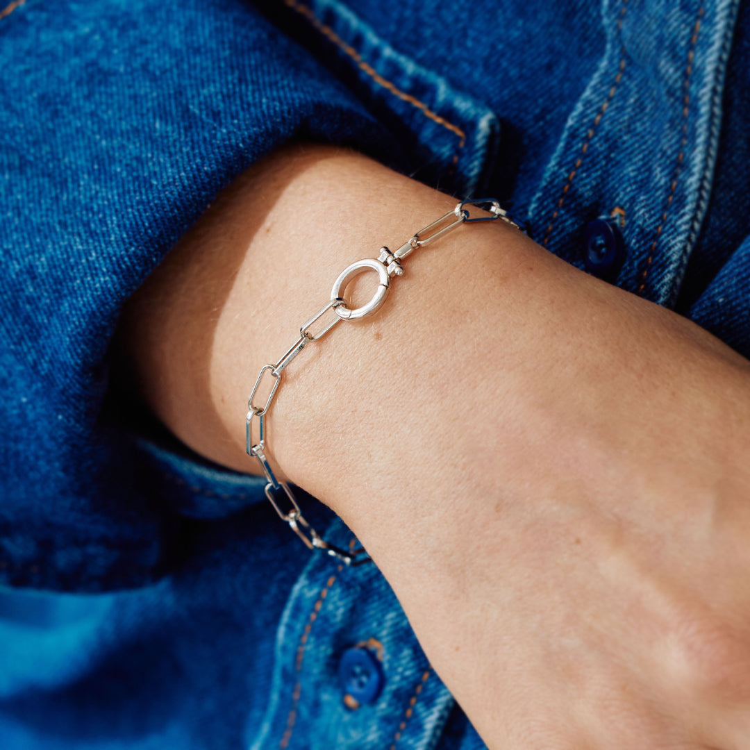 Savaé Design Paperclip Chain Bracelet