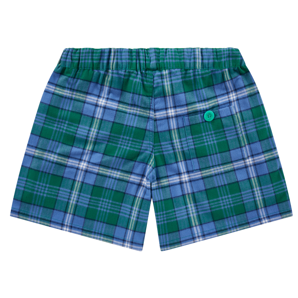 Loungers Organic Cotton Green Sea Turtle Lounge Shorts