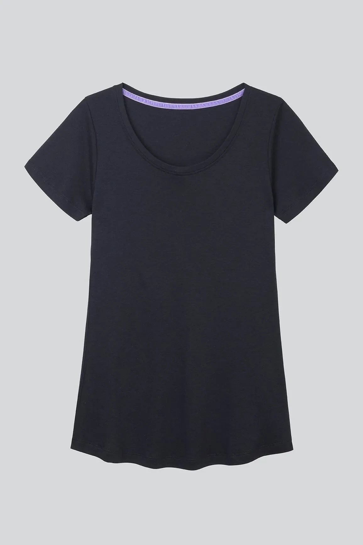 Lavender Hill Clothing Short Sleeve Scoop Neck Cotton Modal T-Shirt