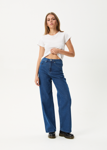 Afends Bella Denim Jean Ancho Holgado
