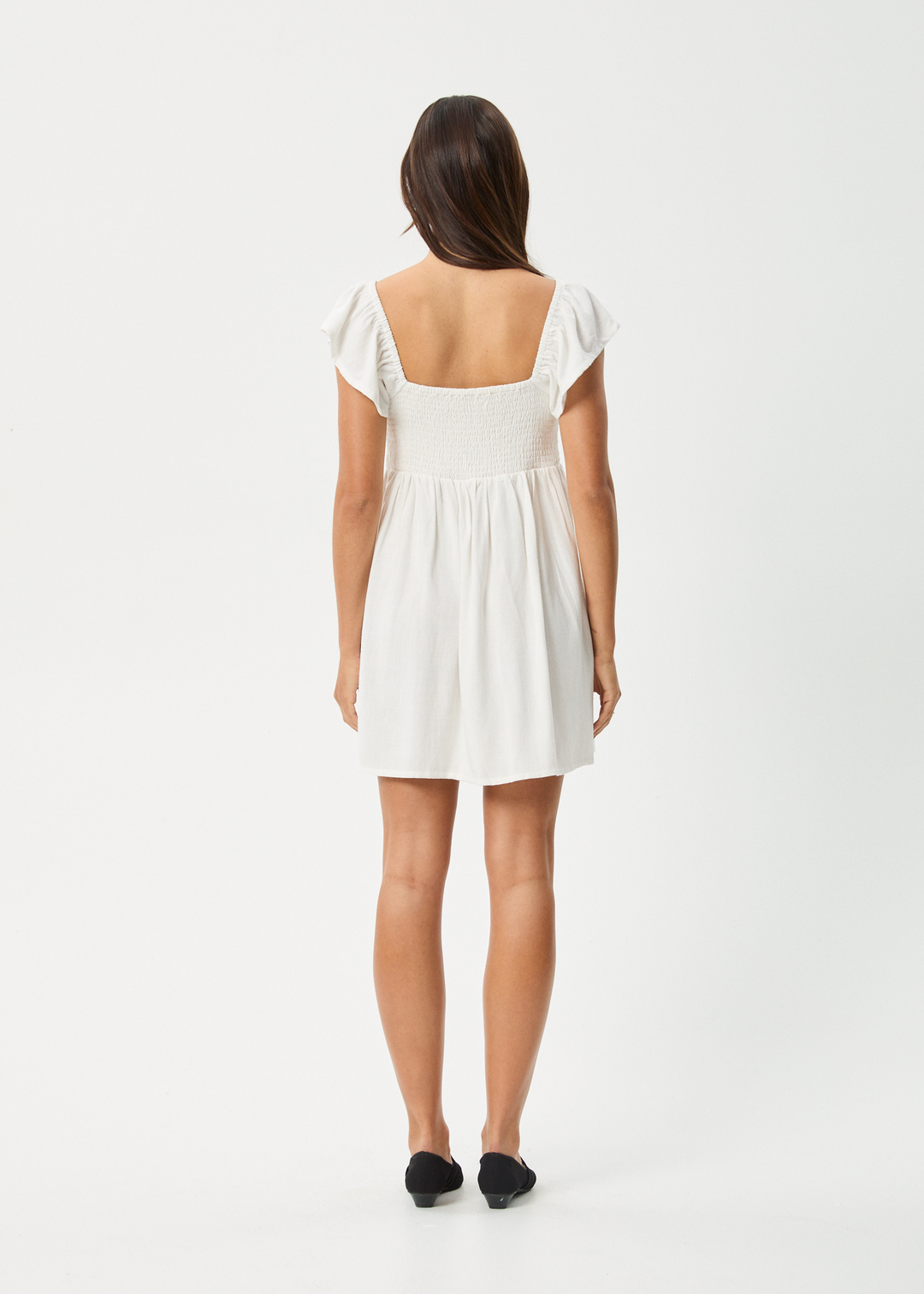 Afends Twila Linen Blend Mini Dress
