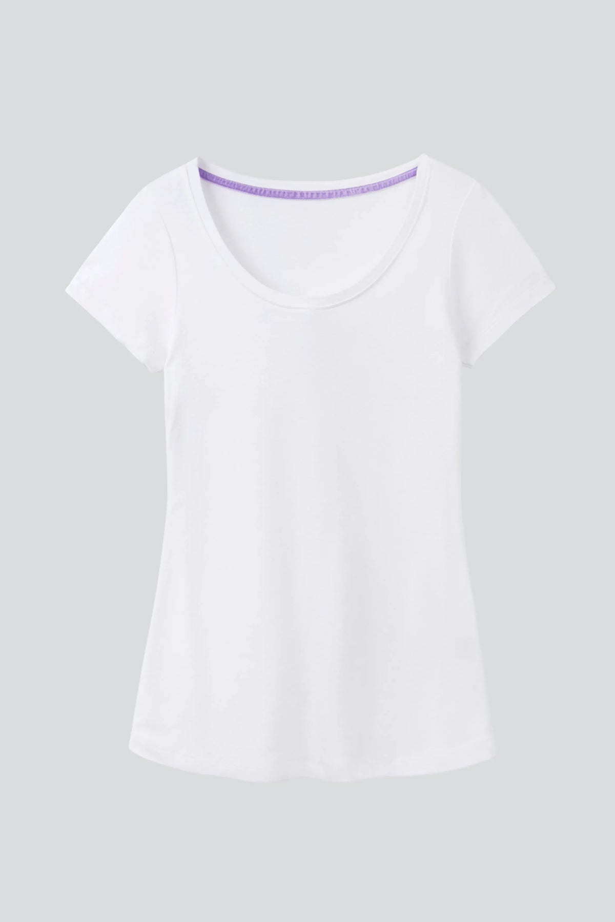 Lavender Hill Clothing Short Sleeve Scoop Neck Cotton Modal T-Shirt