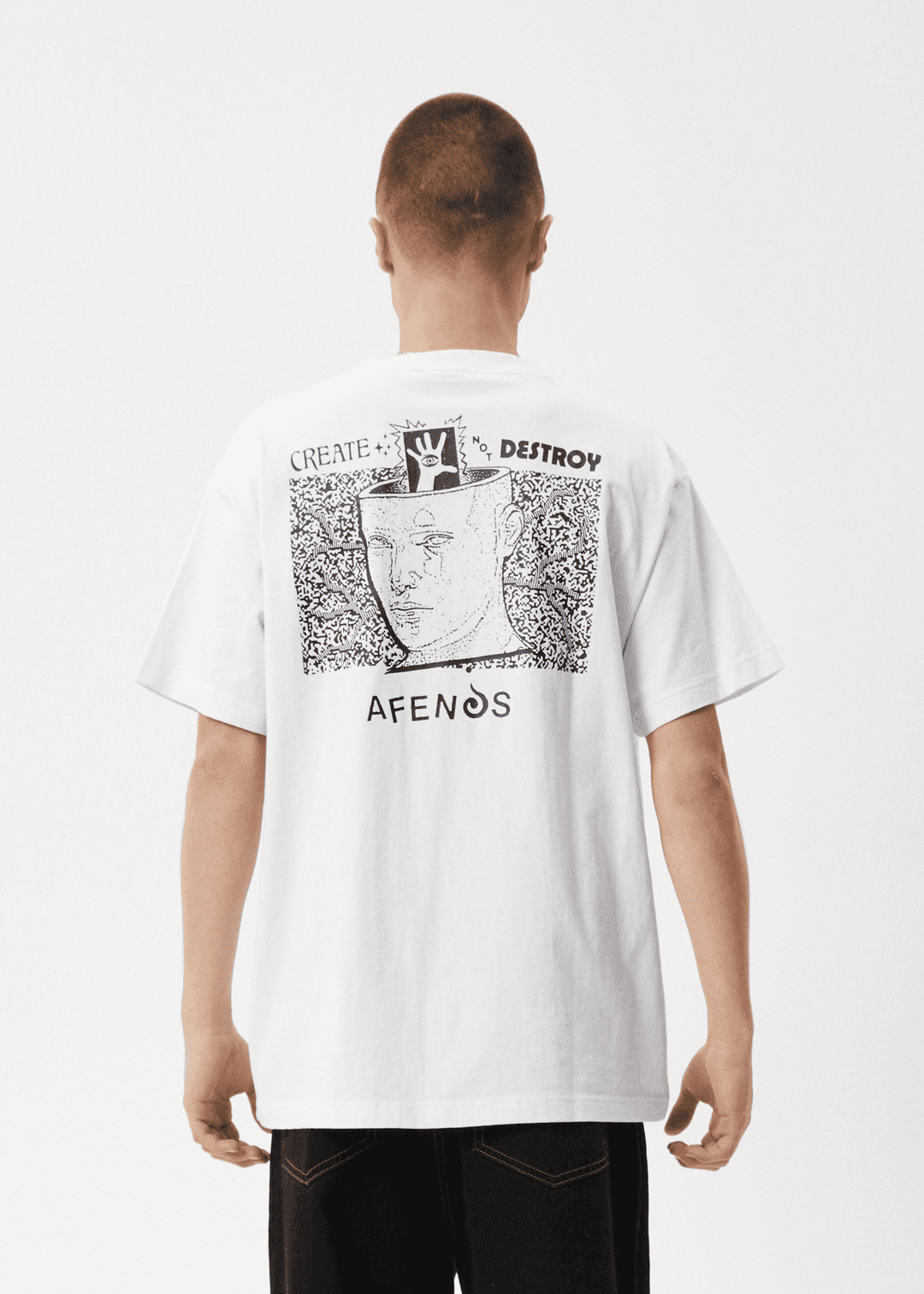 AFENDS Mind Over Heavyweight Boxy Tee - Bascora
