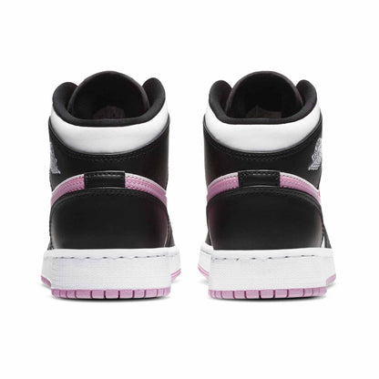 Air Jordan 1 Mid GS 'White Light Arctic Pink' - Bascora