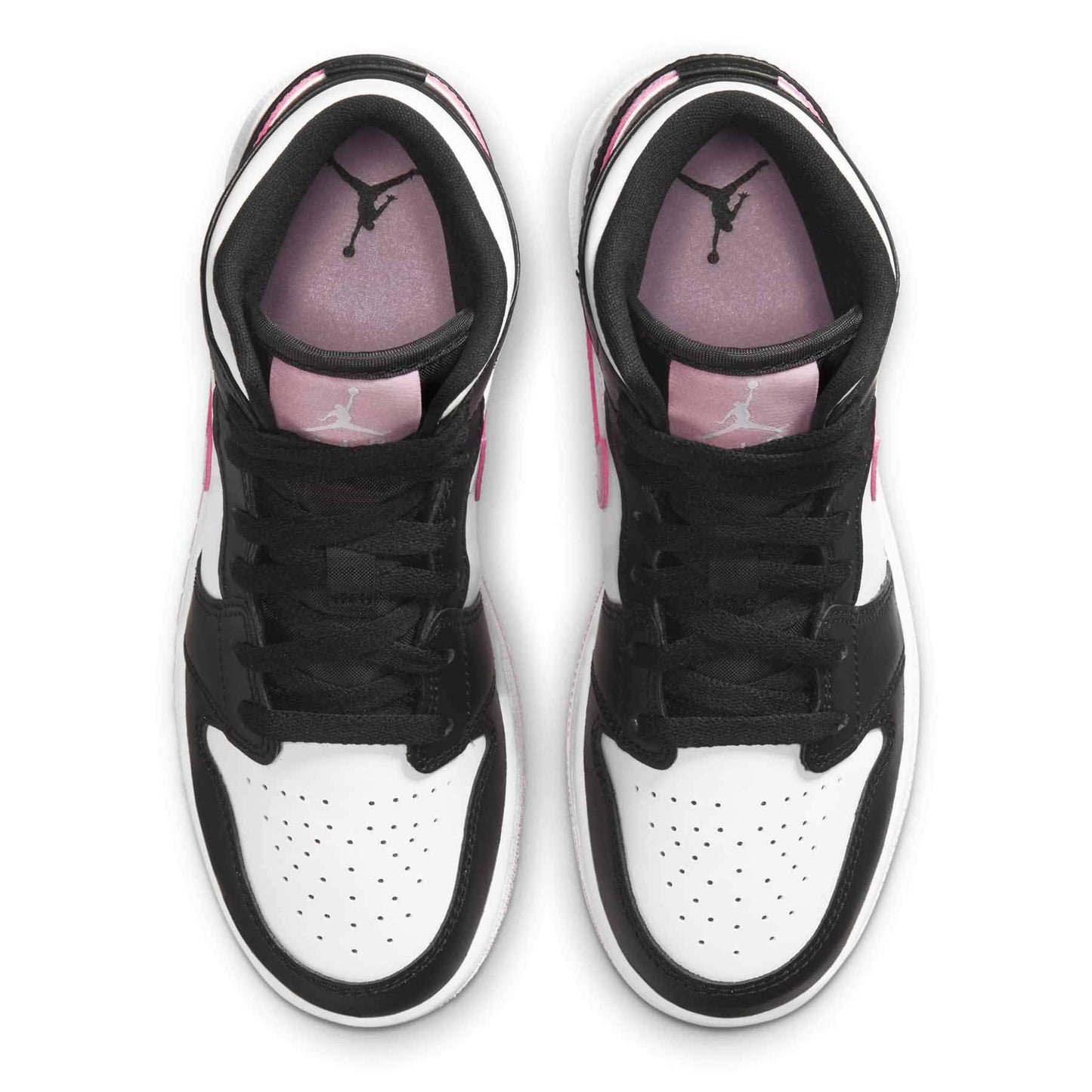 Air Jordan 1 Mid GS 'White Light Arctic Pink' - Bascora