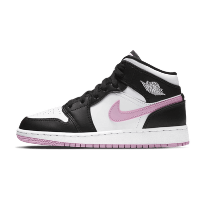 Air Jordan 1 Mid GS 'White Light Arctic Pink' - Bascora