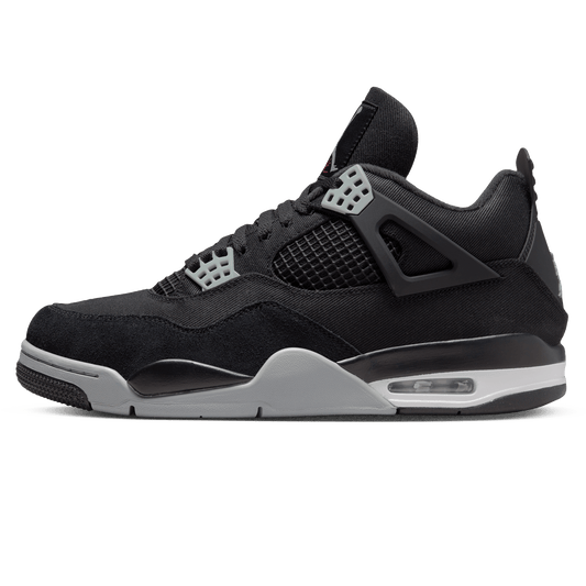 Air Jordan 4 Retro SE Black Canvas | Bascora