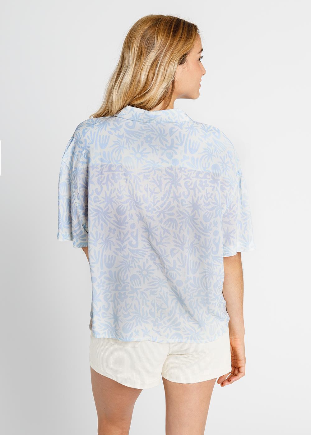 Amuse Society Coco Woven Relaxed Top - Bascora