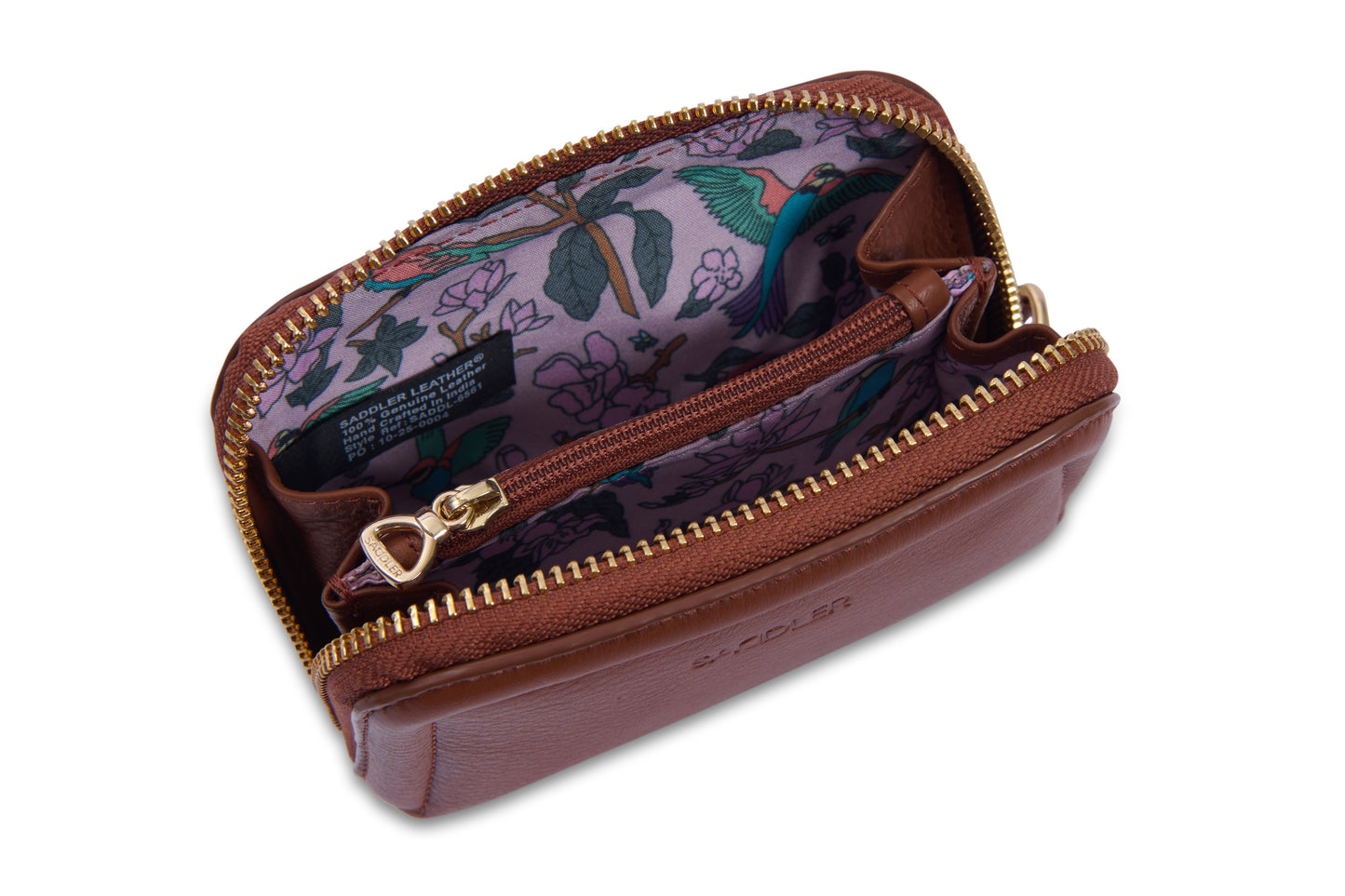 Annabelle RFID Leather Coin Purse - Bascora