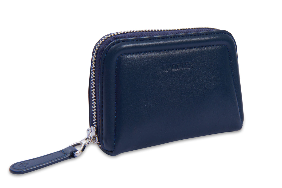 Annabelle RFID Leather Coin Purse - Bascora