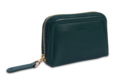 Annabelle RFID Leather Coin Purse - Bascora