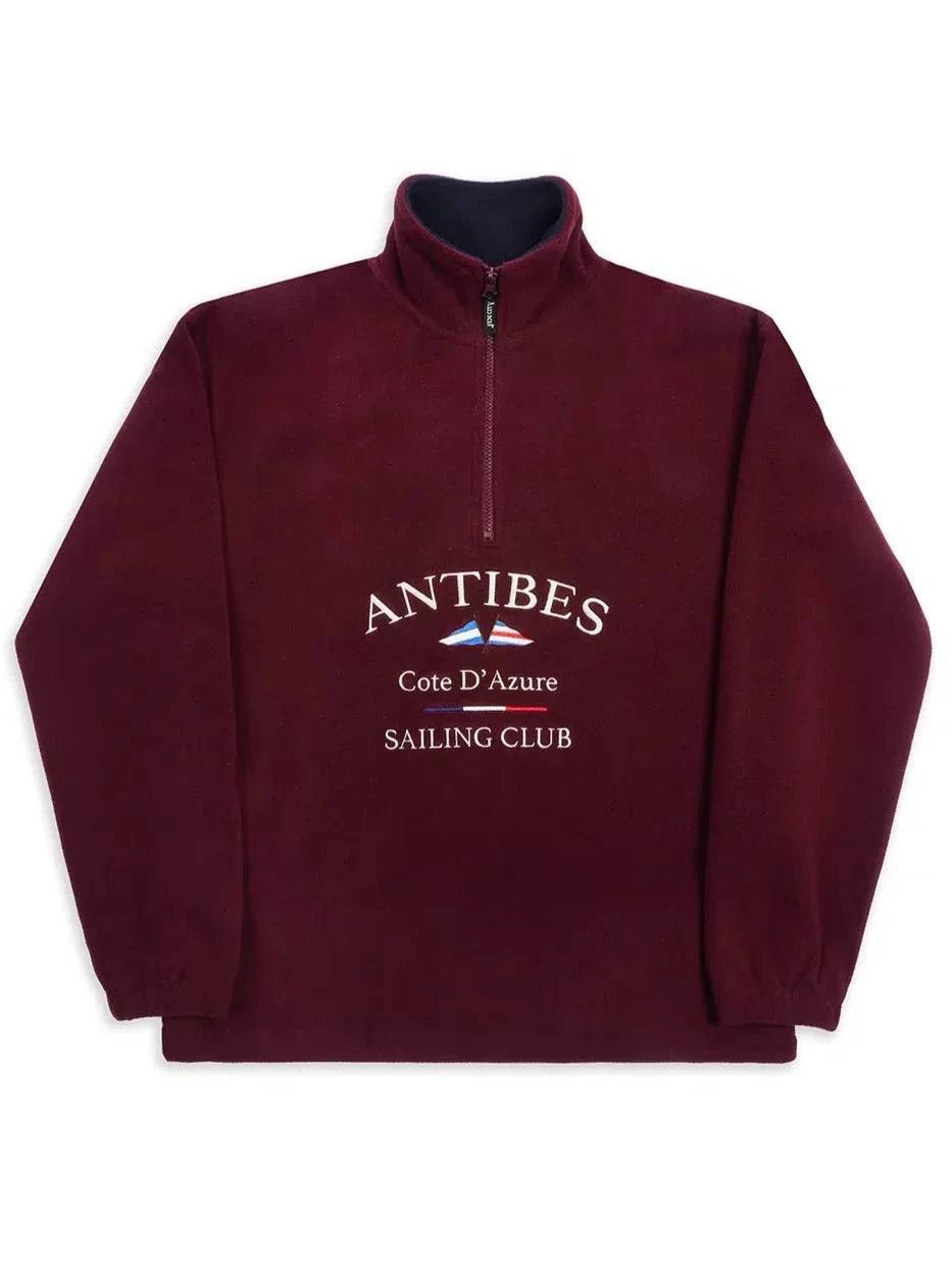 Antibes Fleece – Burgundy - Bascora