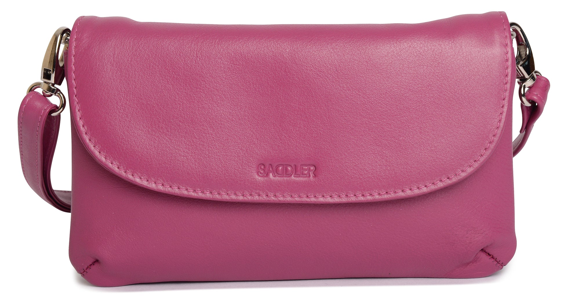 Audrey Leather Crossbody Bag & Clutch – Saddler - Bascora