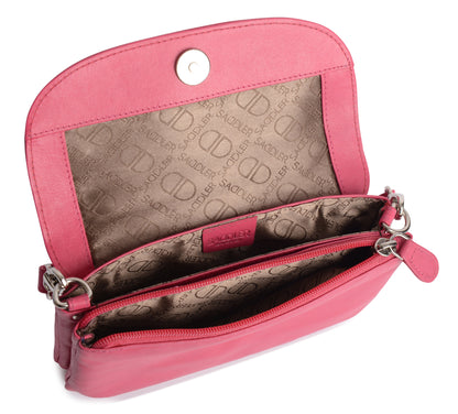Audrey Leather Crossbody Bag & Clutch – Saddler - Bascora