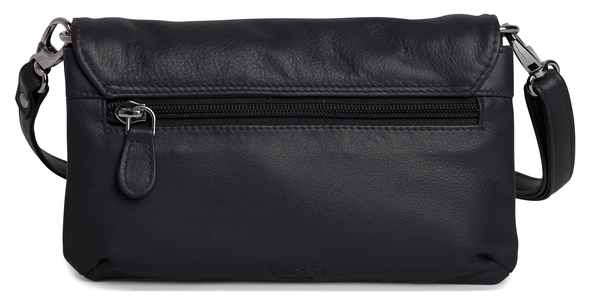 Audrey Leather Crossbody Bag & Clutch – Saddler - Bascora