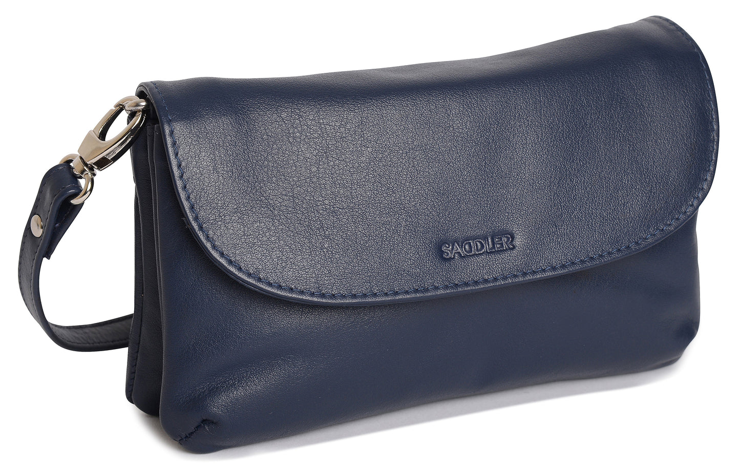 Audrey Leather Crossbody Bag & Clutch – Saddler - Bascora