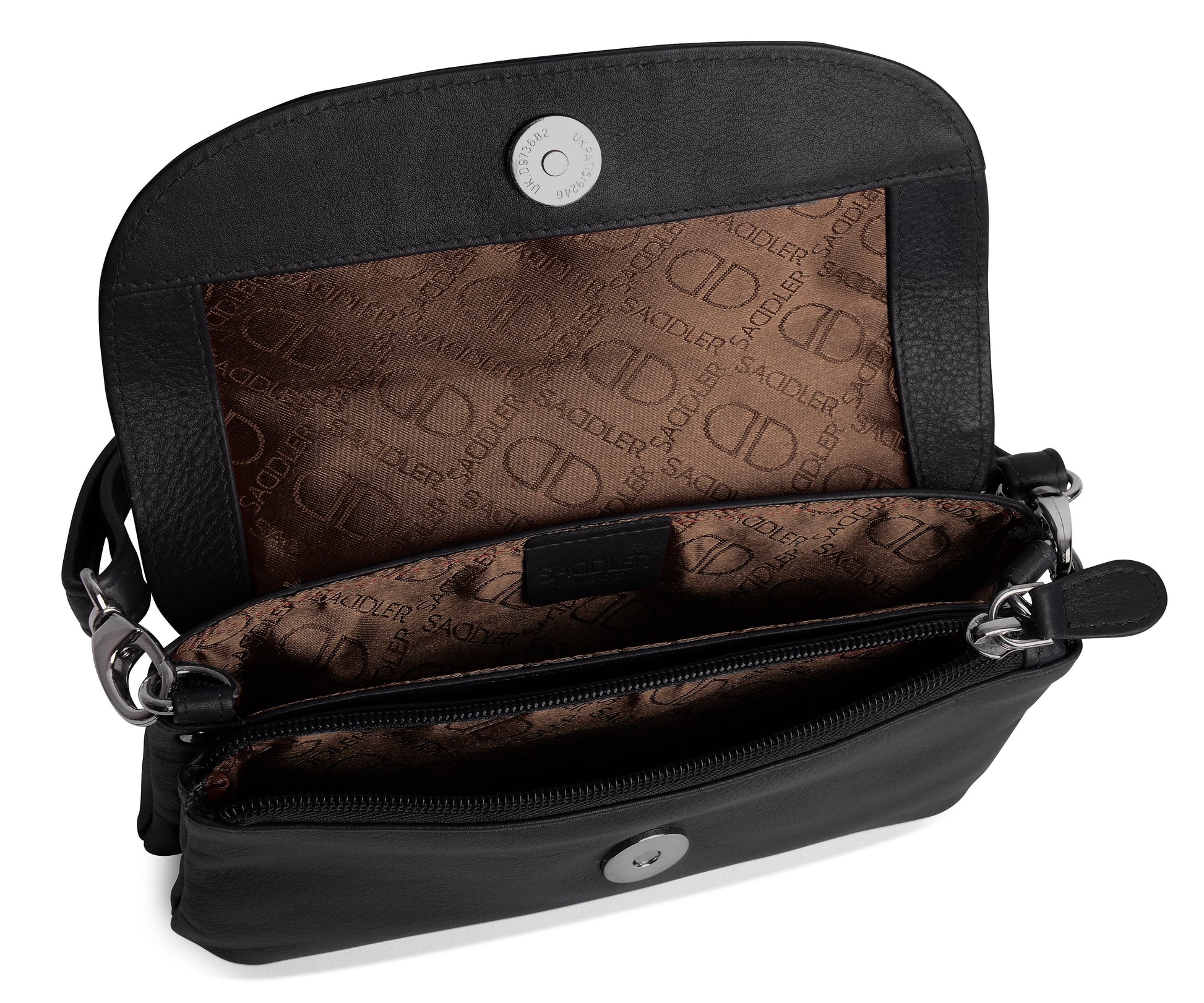 Audrey Leather Crossbody Bag & Clutch – Saddler - Bascora