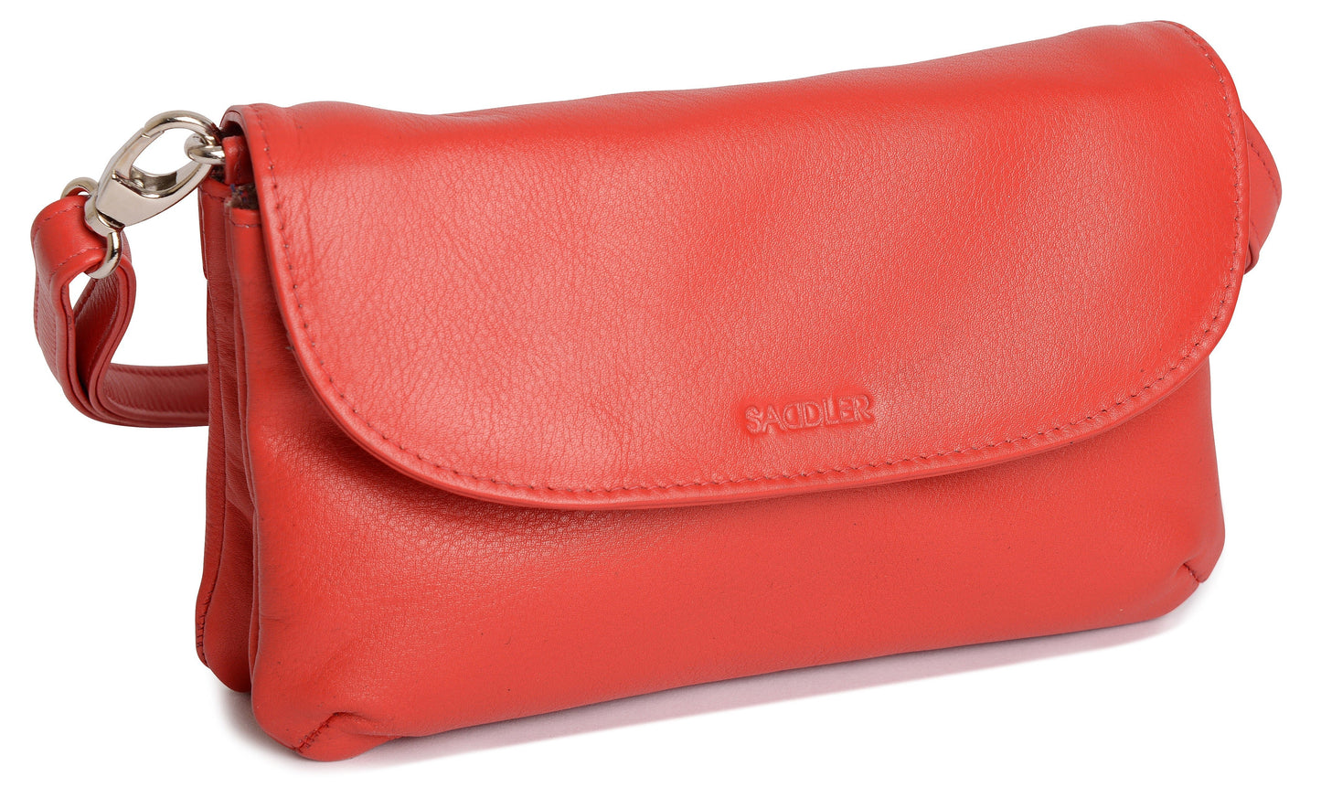 Audrey Leather Crossbody Bag & Clutch – Saddler - Bascora