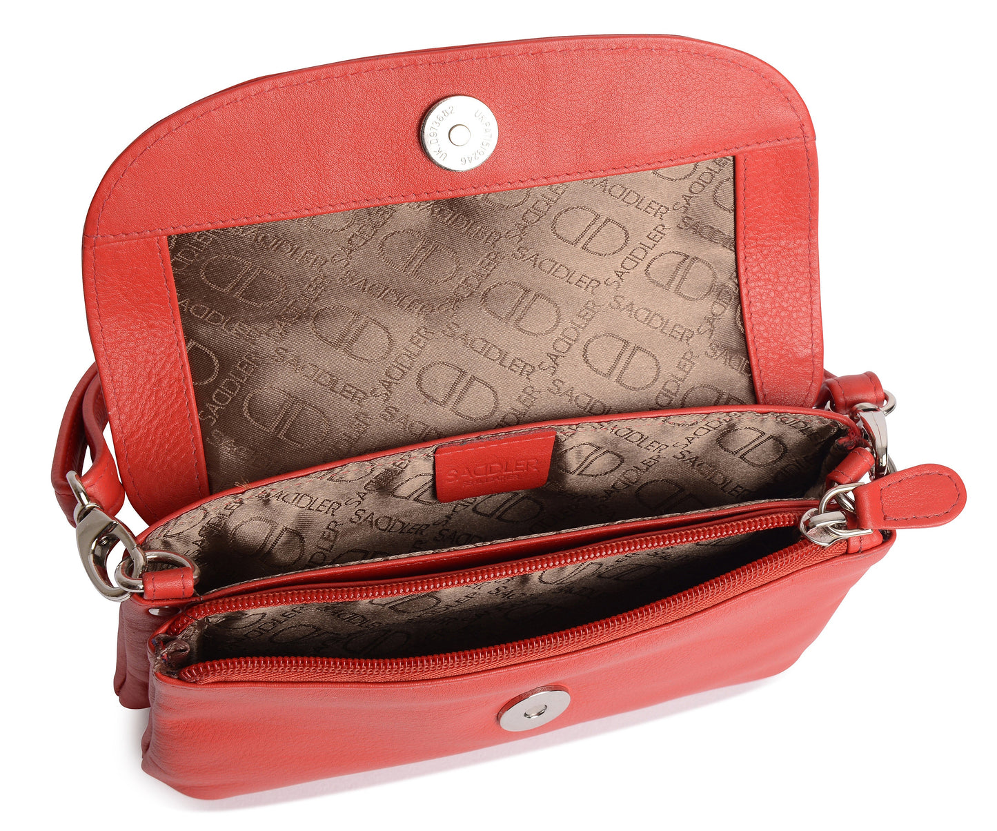 Audrey Leather Crossbody Bag & Clutch – Saddler - Bascora