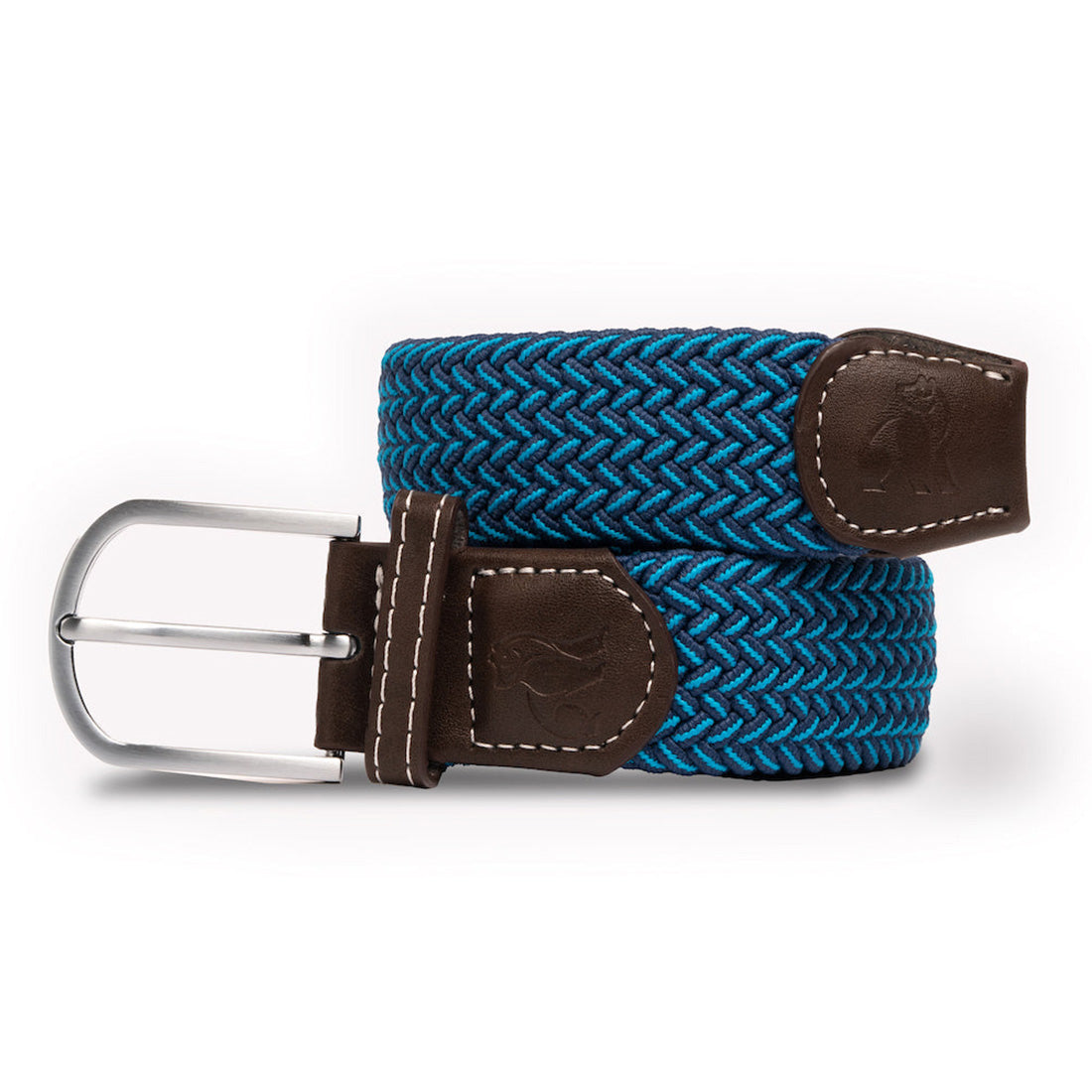Swole Panda Recycled Woven Belt in Royal Blue Fine Weave
