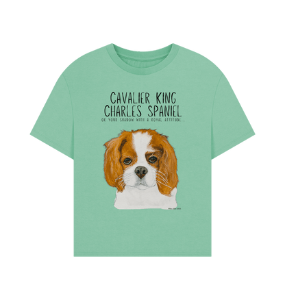 Bon Dog Bow Down Darling Sustainable Women's Tee - Bascora