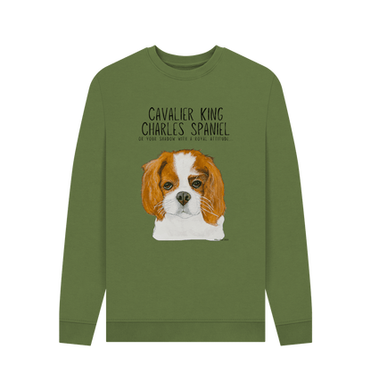 Bon Dog Shadow of a King Sweatshirt – Men's Eco-Luxe Sweatshirt - Bascora