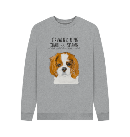 Bon Dog Shadow of a King Sweatshirt – Men's Eco-Luxe Sweatshirt - Bascora